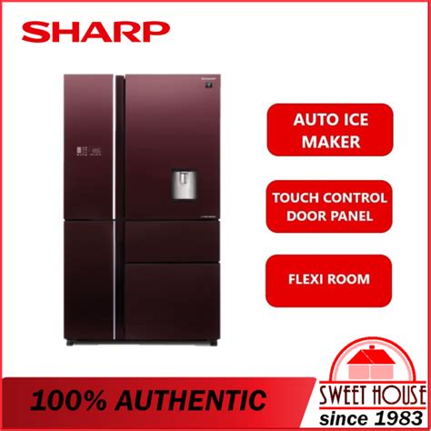 SHARP SJF889WGM 780L Hikaru J Tech Inverter Refrigerator Karakuri Water