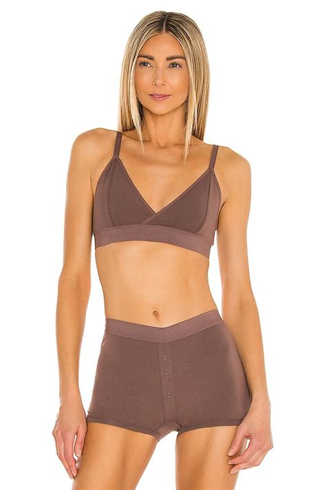 Richer Poorer Classic Bralette In Plum Smoke Revolve