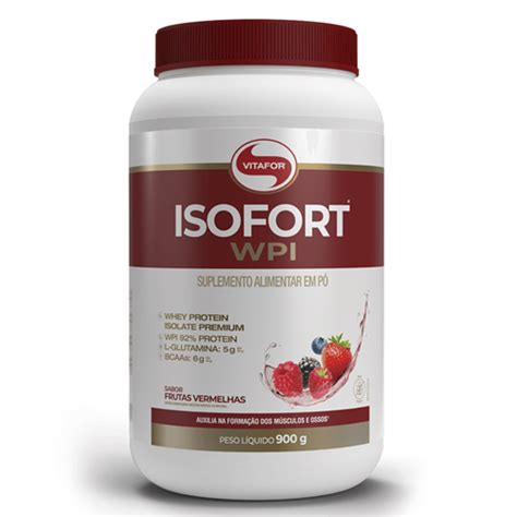 Isofort Whey Protein Vitafor Baunilha