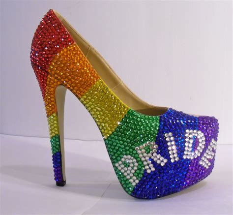 Our Gay Pride Heels Are Truly Unique Because They Are Hand Made