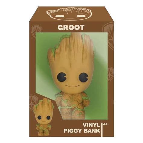 Guardians Of The Galaxy Groot Figural Bank Deluxe Box Set Preorder