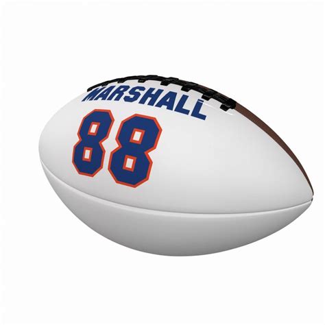 Gators | Wilber Marshall Florida Ring Of Honor Autograph Football ...