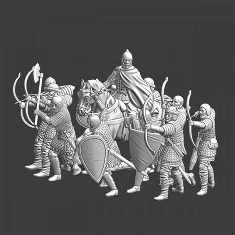 3d Printable Medieval Ukrainians Kievan Rus By Northern Crusades