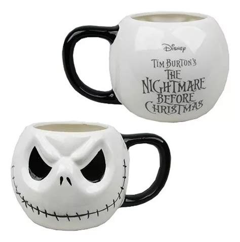 Taza Cer Mica Pesadilla Antes De Navidad Jack Skellington Color