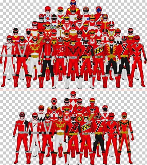 Red Ranger Super Sentai Power Rangers Wild Force Forever Red PNG ...