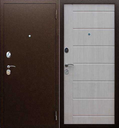 Входная дверь АСД Комфорт Эко дуб от официального дилера