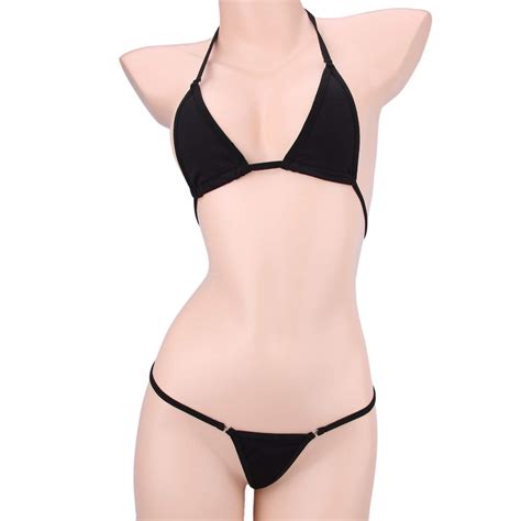 Buy Evababy Women Micro G String Bikini Piece Swimsuit Sheer Extreme