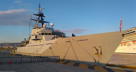 P283 HMS Mersey River Offshore Patrol Vessel Royal Navy