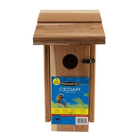 1 Cardinal / Robin 4 CEDAR Bird Houses 1 Bluebird 1 Wren 1 Chickadee