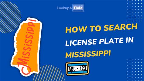 Mississippi License Plate Lookup: Report A MS Plate (Free Search)