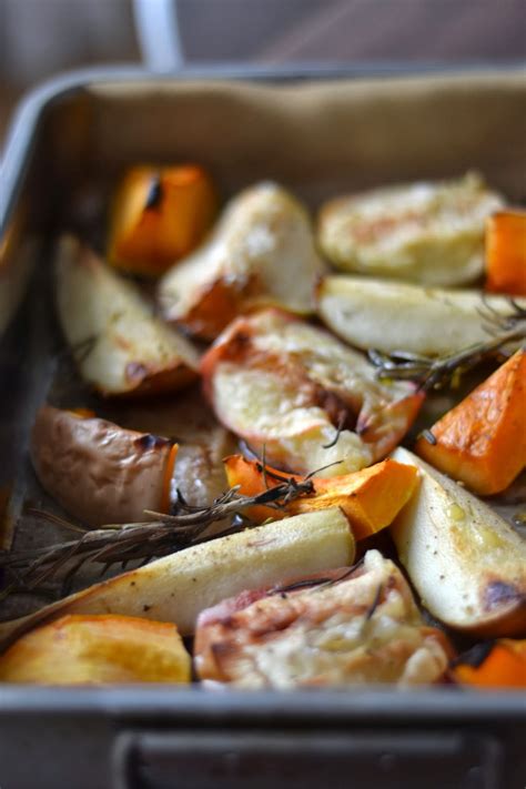 Simple Avec Des Fruits Et Légumes Rôtis Au Four ⋆ La Cuisine Cest Simple