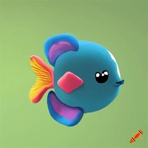 Colorful Sunfish In A Cute Illustration On Craiyon