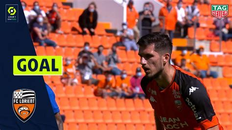 Goal Adrian Grbic Pen Fc Lorient Rc Strasbourg Alsace