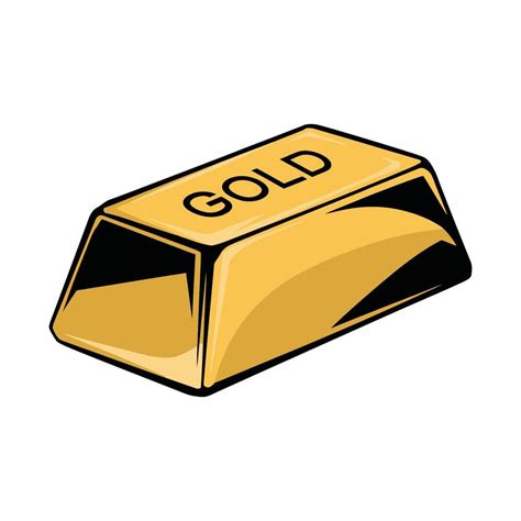 gold bar illustration 49783823 Vector Art at Vecteezy