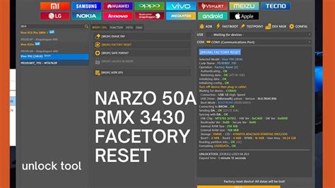 Realme Narzo 50A RMX 3430 Pattern FRP And Password Unlock | Narzo 50A ...
