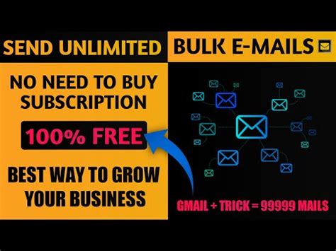 Send Unlimited Free Bulk Emails Free Email Marketing Tool Earn