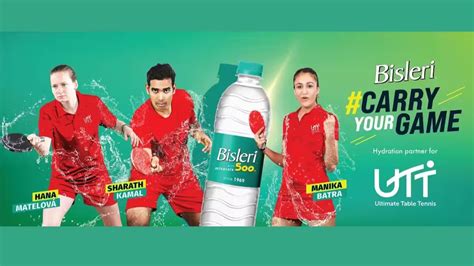 Bisleri Becomes Official Hydration Partner Of Ultimate Table Tennis