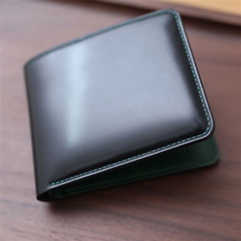 Shell Cordovan Wallet – Purely Handwork Leather Craft