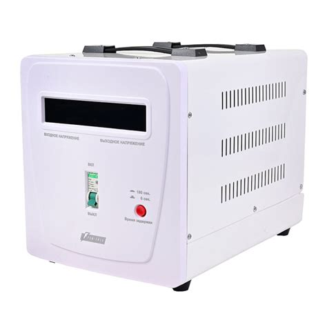 Стабилизатор напряжения Powerman AVS E 3000 для ПК, ТВ и другой техники ...