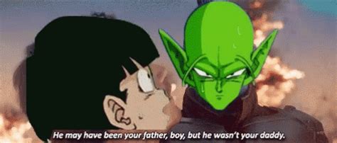 Piccolo Gohan Dragonballz Dbz Daddy Piccolodad Piccologohan Father GIF ...