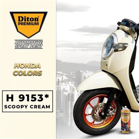 Jual Cat Semprot DITON PREMIUM Metallic Pearl Scoopy Cream 9153 Di