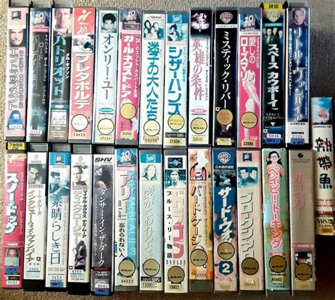 Vhs ビデオ 洋画 ビデオテープ 27本セット 映画 まとめ売り 希少 レア Vhsテープ 吹き替え 日本語吹替 レンタル落ち Cd