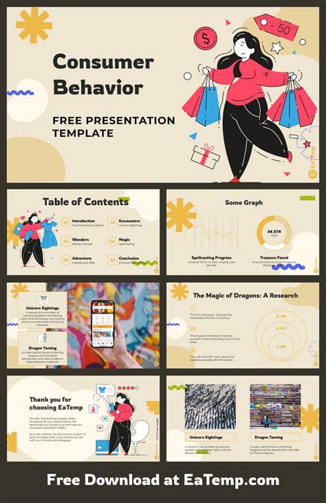 Consumer Behavior Ppt Presentation Template Google Slides Theme Eatemp