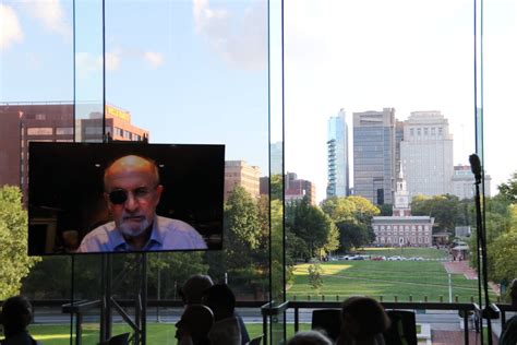 Salman Rushdie Speaks At National Constitution Center First Amendment Summit In Philly Whyy