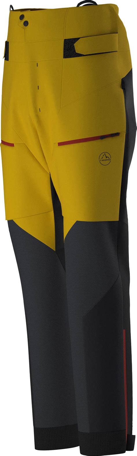 La Sportiva Supercouloir Gtx Pro Pant M Yellow Black Wanderhosen