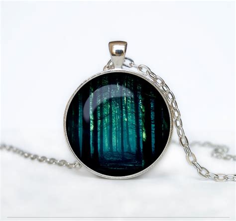 Magical Forest Necklace Magical Forest Pendant Magical Forest