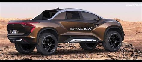 Tesla Pickup Truck Surfaces As Rad Spacex Off Roader On Mars