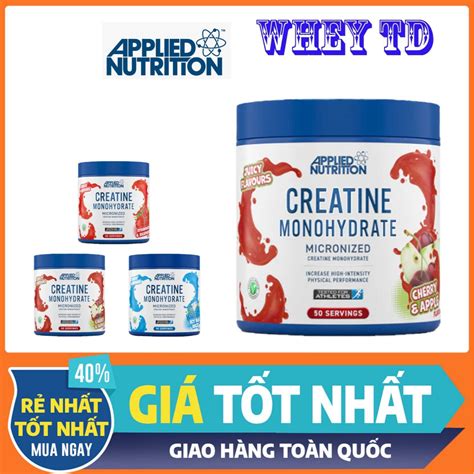 T Ng S C M Nh Creatine Monohydrate Applied Nutrition G L N D Ng