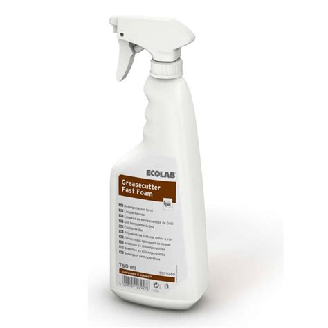 Ecolab GREASECUTTER FAST FOAM Fettlöser Grillreiniger 750 ml Flasche