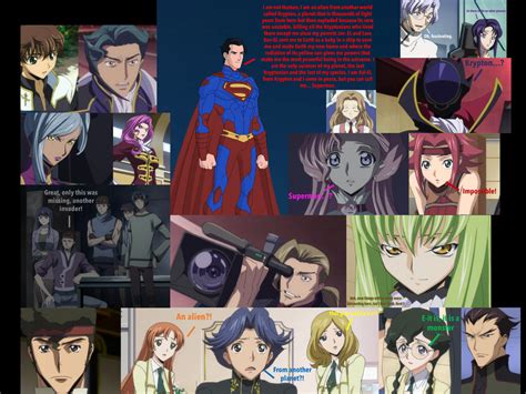 Code Geass Superman My Origins By Crossovercomic On Deviantart