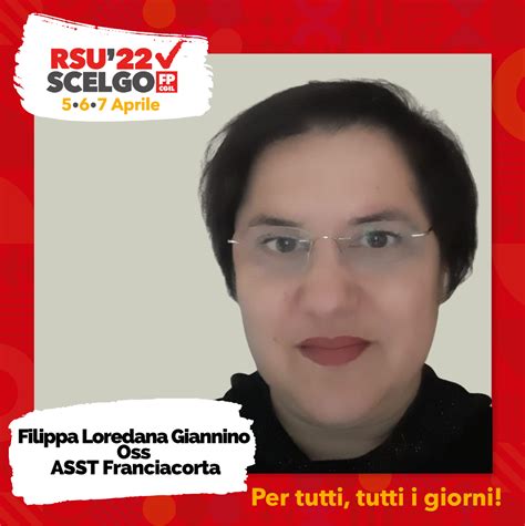 Rsu 2022 Mi Candido Con Fp Cgil Filippa Loredana Giannino Oss ASST