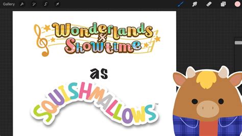 Chill Art Stream Drawing The Wonderlands X Showtime As Squismallows