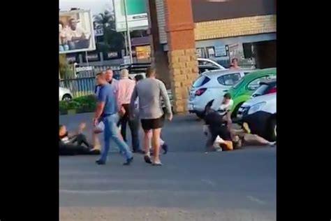 WATCH: Hot-headed South African parking lot fight hits social media