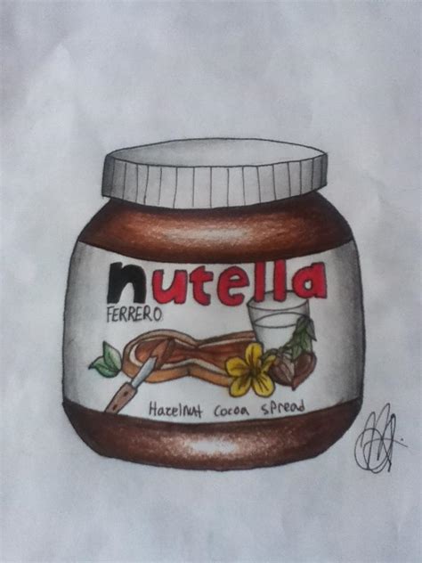 Nutella Jar by Mariah-the-Llamacorn on DeviantArt