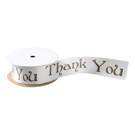 Thank You Ribbon | Zazzle.ca