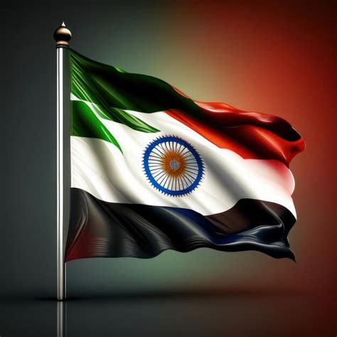 Premium AI Image | National flag of India Indian Independence Day