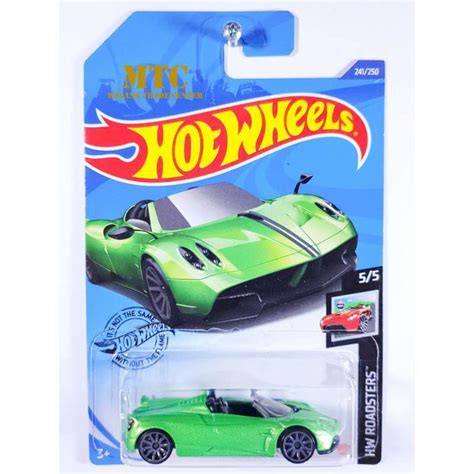 Jual HOT WHEELS 17 PAGANI HUAYRA GREEN ROADSTER Di Seller MTC Malang Trade Center Blimbing