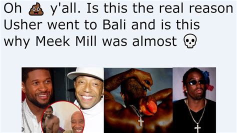 Oh Y All Is This The Real Reason Usher Went To Bali And Is This Why