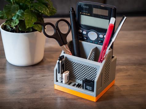 Free Stl File Rugged Desktop Organizer 🏢・3d Printable Model To Download・cults