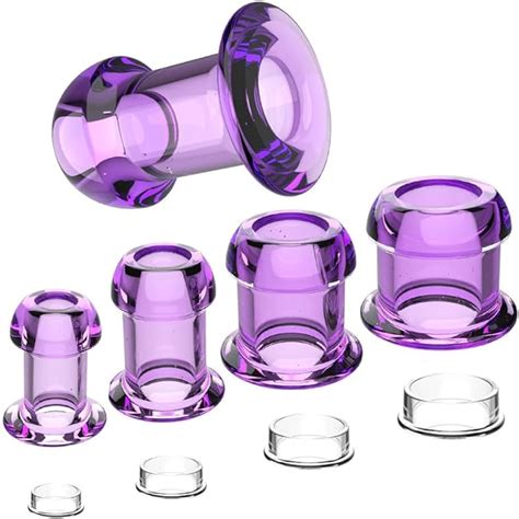 Amazon Hollow Tunnel Butt Plug With Matched Stopper Anal Plug