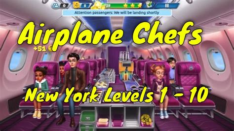 Gameplay Airplane Chefs New York City Levels Youtube