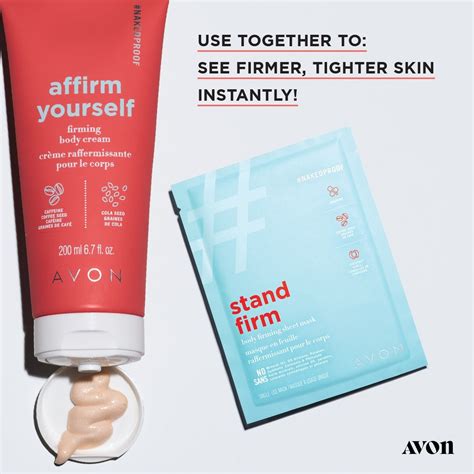 Body Firming Sheet Mask Firming Body Cream Body Firming Avon Skin