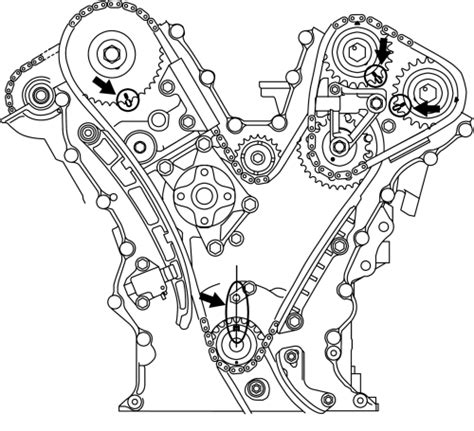 Suzuki Vitara Grand Vitara XL7 2000 06 Timing Chain Cover Chain