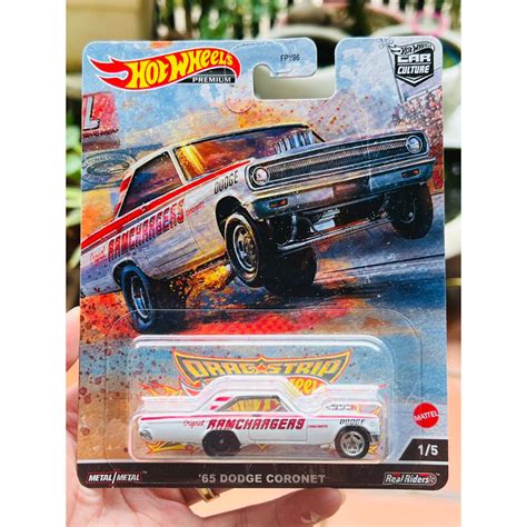 Hobby Store xe mô hình Hot Wheels Premium Drag Strip Demons Dodge Coronet Shopee Việt Nam