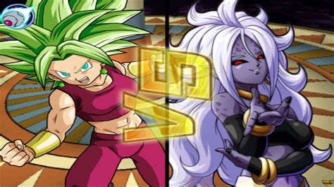 Kefla Vs Android 21 Long Battle Youtube