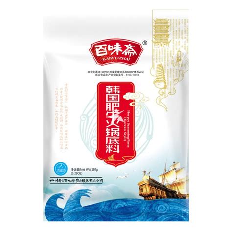 Buy Baiweizhai Hot Pot Seasoning Paste Korean Style G Chinese Supermarket Online UK